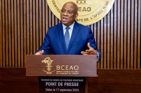 Jean-Claude Kassi Brou a présidé la réunion du Cpm de la Bceao.