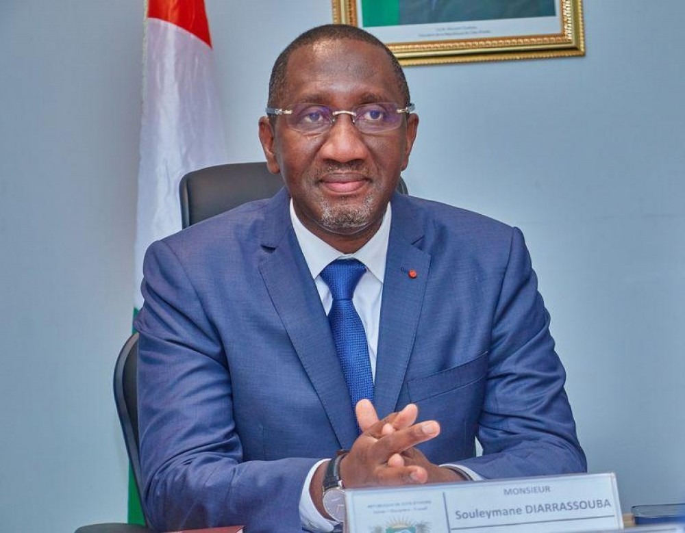 Souleymane Diarrassouba veut inciter les commerçants à se faire délivrer leur carte par cette campagne. (Ph. DR)