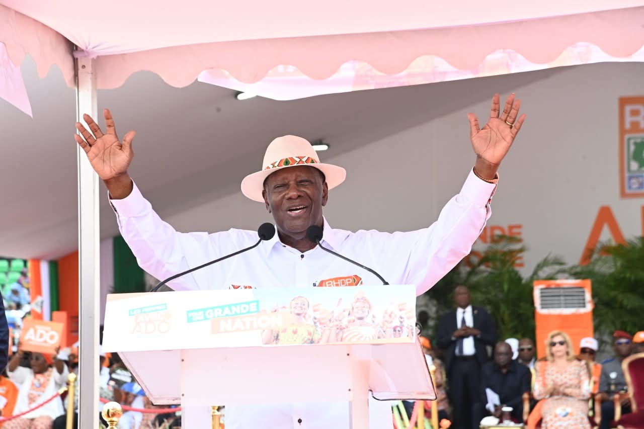Alassane Ouattara a affirmé que les femmes sont le socle de son ambition. 