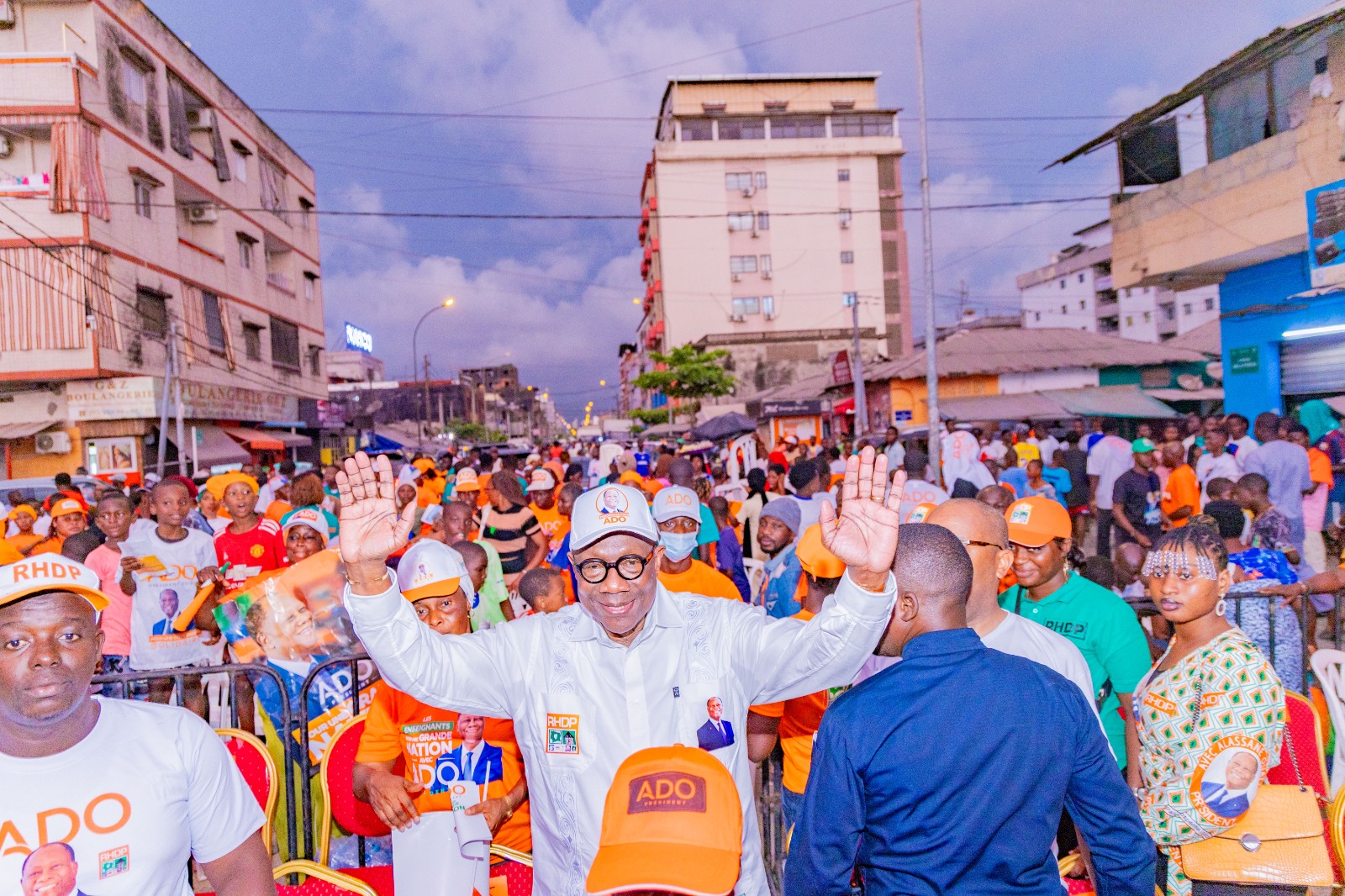 Amichia était au contact des populations pour faire gagner largement Alassane Ouattara.