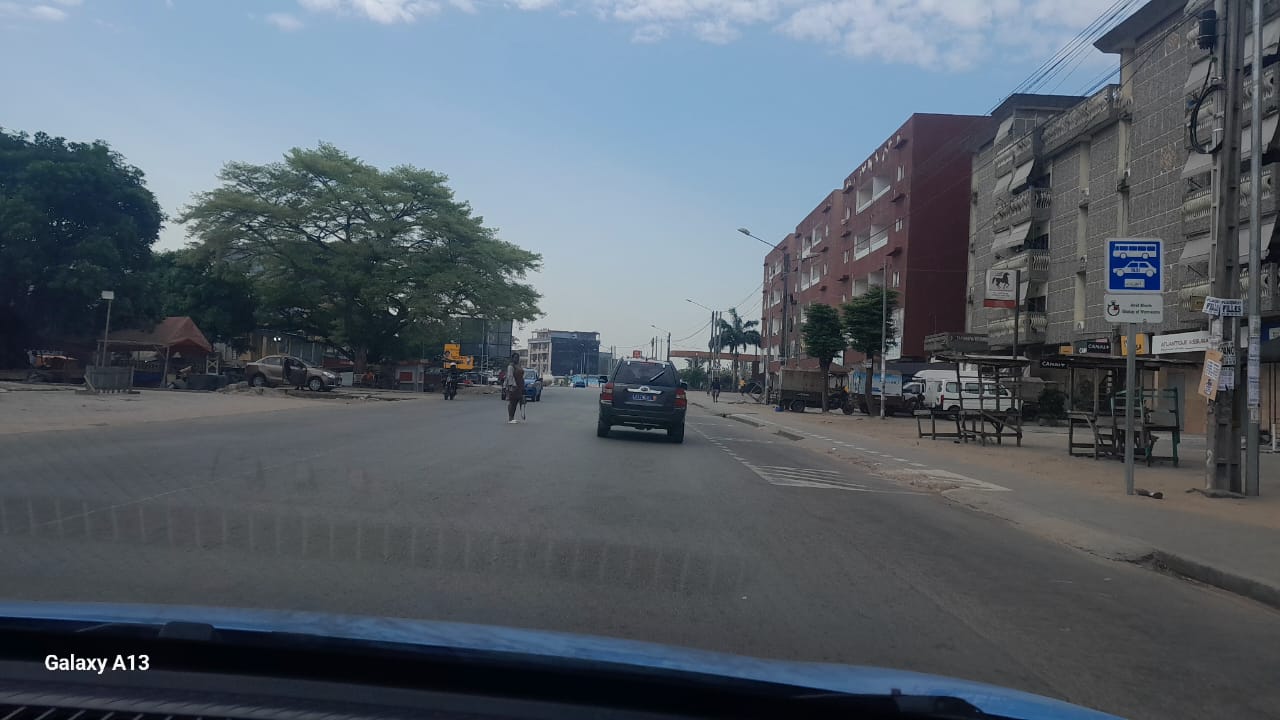 Les rues de la commune de Yopougon étaient désertes, ce samedi.