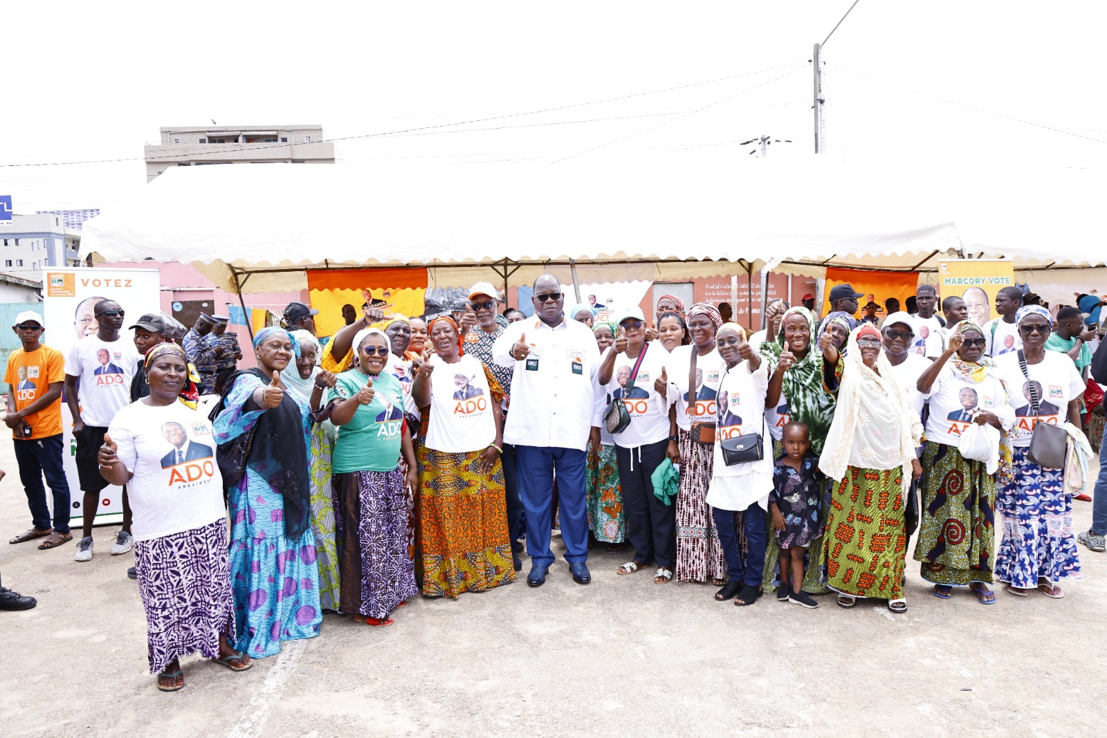 Laurent Tchagba a fait des heureux encore une fois. (Ph. DR)