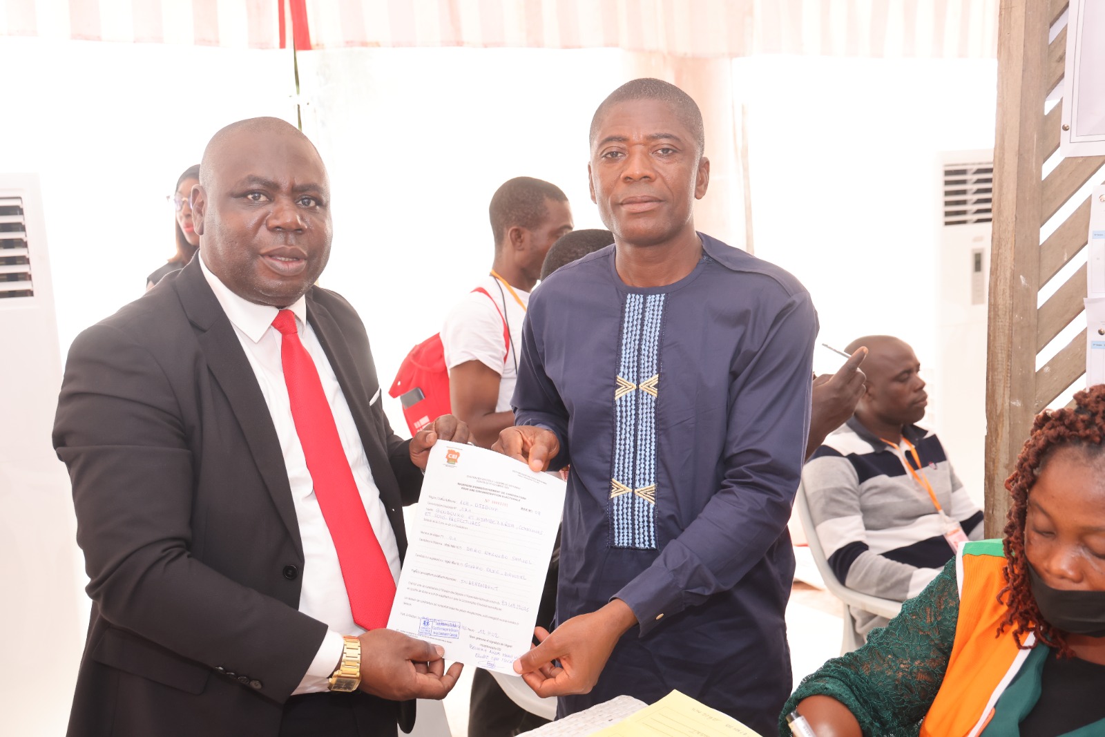 Sam Wakouboué estime être le bon choix pour la circonscription 131 de Goudouko-Niambezaria.