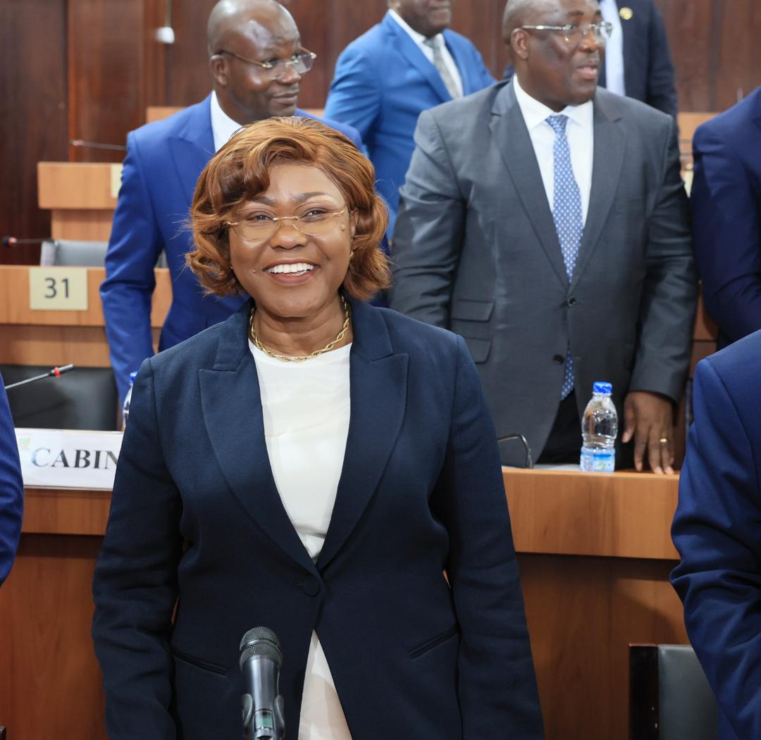 La ministre Kaba Nialé a défendu son projet de budget 2026 devant les députés de la Caef. (Ph. DR)