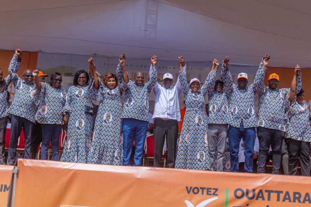 Téné Birahima Ouattara et les candidats du Rhdp à Abobo ont affiché leur communion devant les populations.