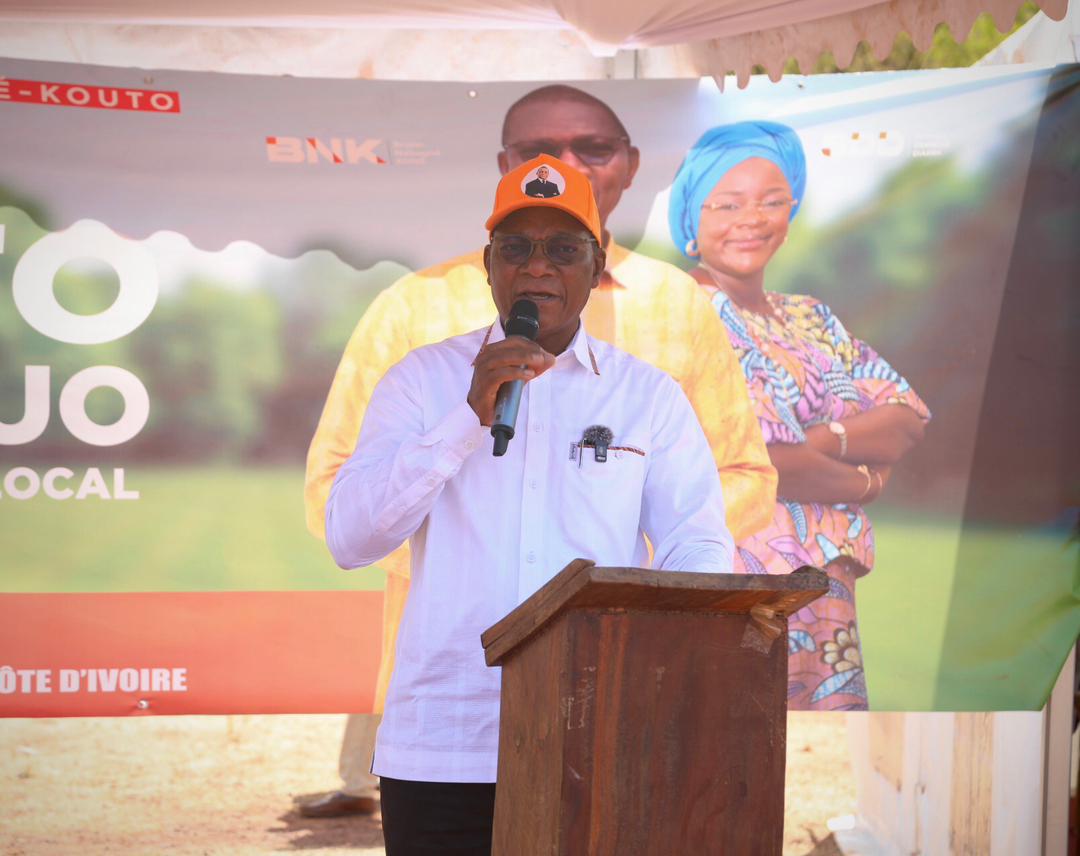 Le candidat Bruno Koné est fier de la mobilisation de Blességué.