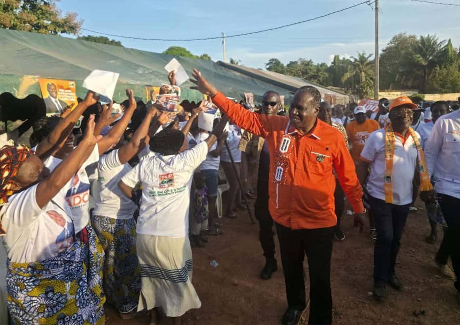 Ahoua N’Doli sera au contact des populations du Moronou.