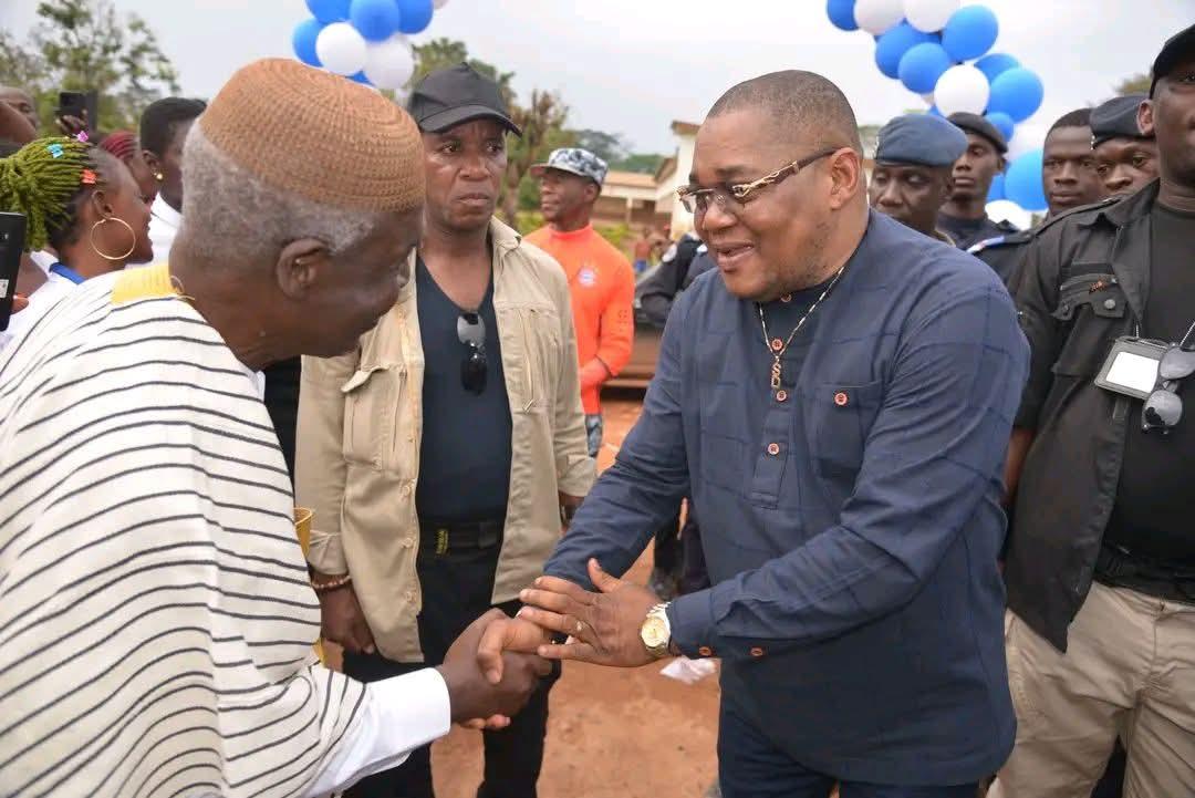 Serey Doh Célestin a eu un échange franc avec les chefs coutumiers de Bangolo. 