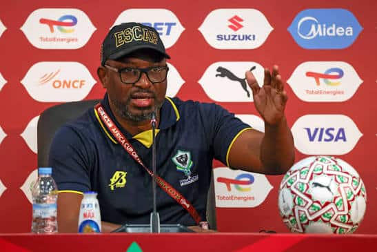 Thierry Mouyouma a expliqué la déroute du Gabon.