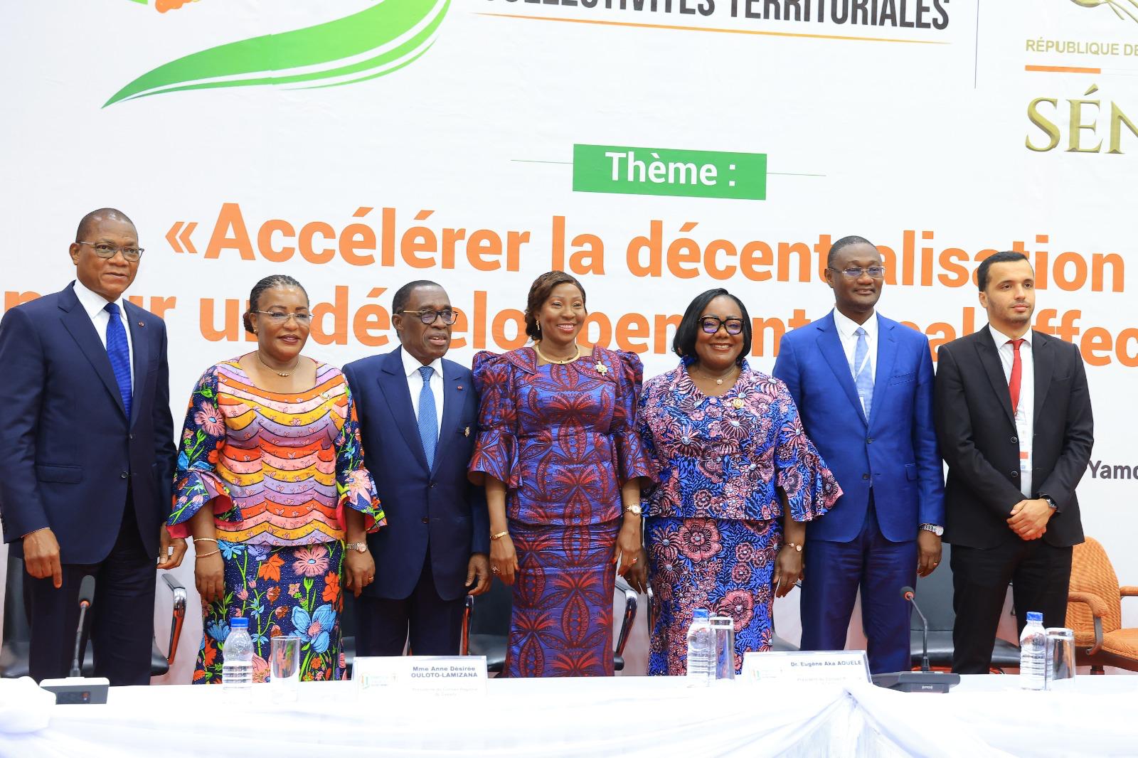 Des têtes fortes de l’administration centrale était à la cérémonie. 