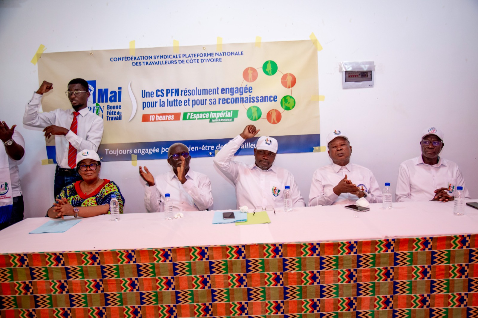 Les responsables de la Plateforme nationale des travailleurs de Côte d’Ivoire ont dit leur volonté de privilégier le dialogue…