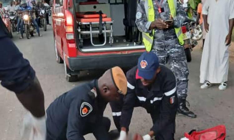Les pompiers civils de la Nawa ont évité le pire à des victimes d’accident.