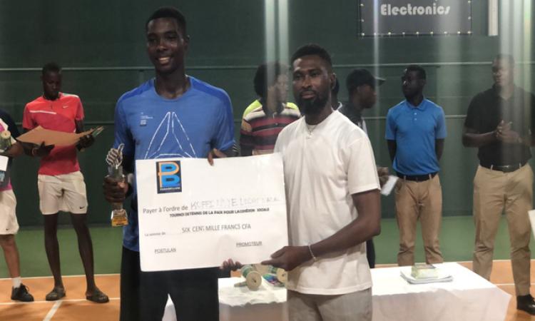 Nadal Koffi est fier d’avoir remporté son premier tournoi de la saison.