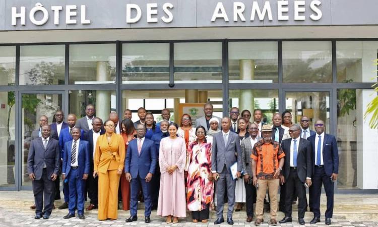 Les Directeurs régionaux, directeurs départementaux et responsables centraux ont passé en revue trois années d’application du Cop 2022-2025 (Ph :DR)