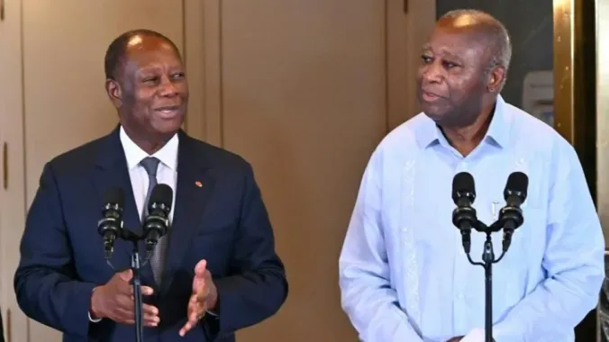 Is the relationship between Alassane Ouattara and Laurent Gbagbo deteriorating?