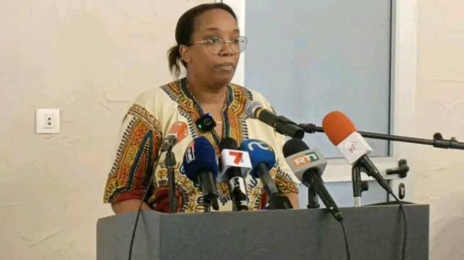Au nom de Laurent Gbagbo, Me Habiba Touré a lu la déclaration.
