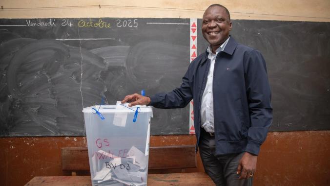Amadou Koné a voté comme les autres électeurs de Bouaké. 
