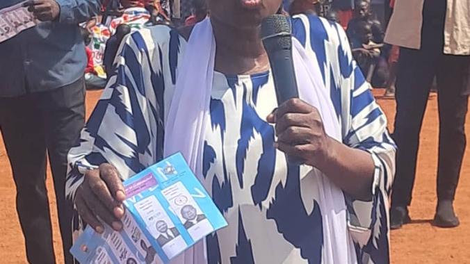 Henriette Lagou a donné des consignes de vote. 