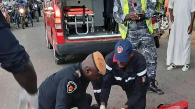 Les pompiers civils de la Nawa ont évité le pire à des victimes d’accident.