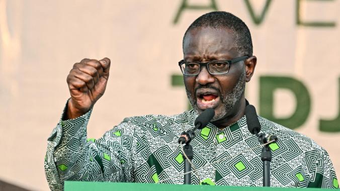 Tidjane Thiam a lancé un appel au dialogue au pouvoir. 