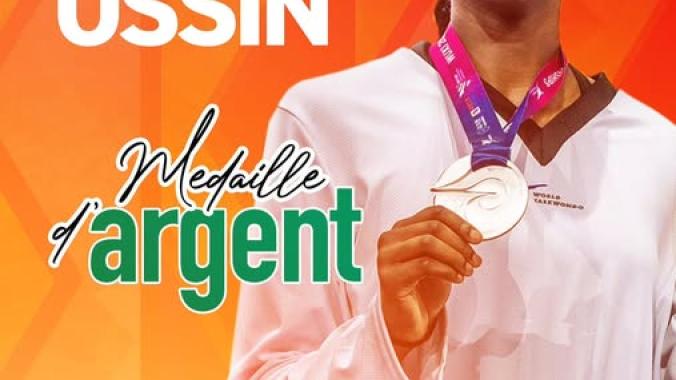 Kimi Laurène en argent à Wuxi.