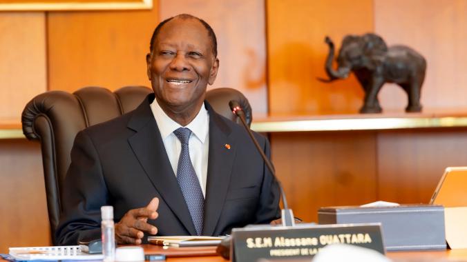 Le président Alassane Ouattara a remis au travail ses ministres.