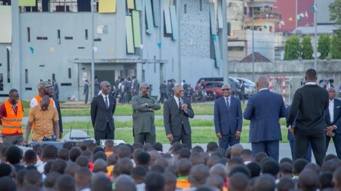 Le ministre délégué Adjé Silas salue l’engouement des jeunes pour le concours de l’Injs.