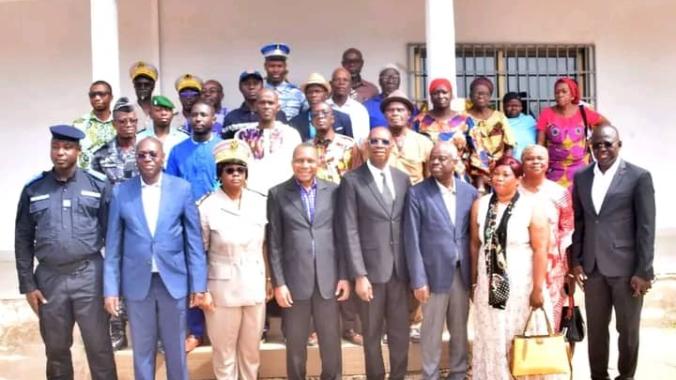 Jean Claude Kouassi a procédé au lancement du séminaire de formation des chefs de canton et de village à Niakara.
