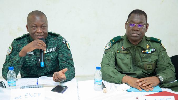 La conférence inaugurale a été animée par le Conservateur général Kouassi Lucien. (Ph. DR)