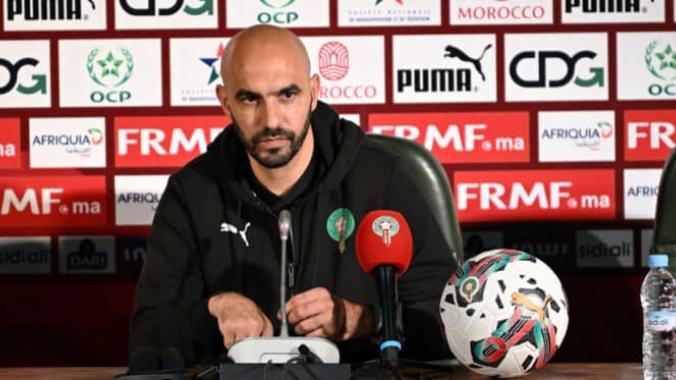 Walid Regragui veut garder le trophée de la Can au Maroc.