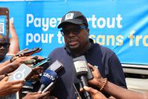 Katier Bamba expressed his company's desire to make financial transactions smoother.